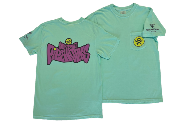 Sacramento Pipeworks Typography T-Shirt – Touchstone Climbing Shop